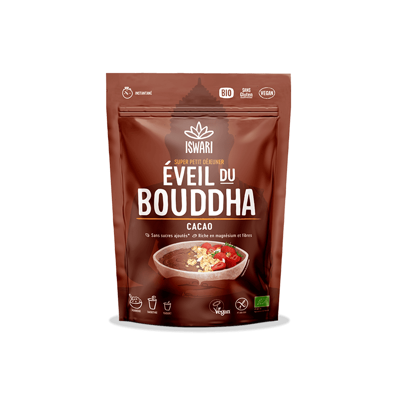Iswari -- Eveil du bouddha cacao cru bio - 360 g