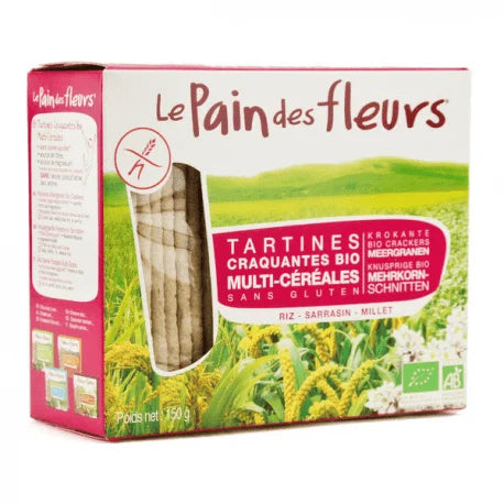 Le Pain Des Fleurs -- Tartine bio multi-céréales - 150 g