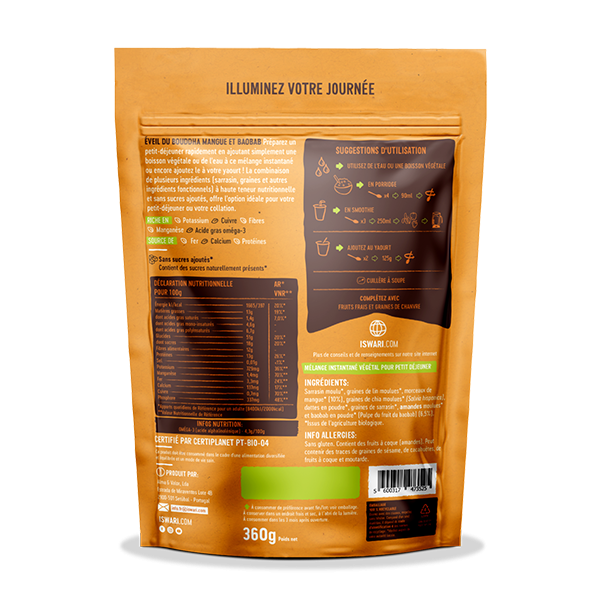 Éveil du bouddha mangue baobab bio - 2