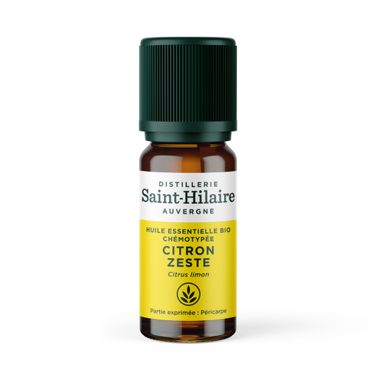Huile essentielle de citron zeste bio - 1