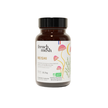 Le reishi bio (56 gélules) - 1
