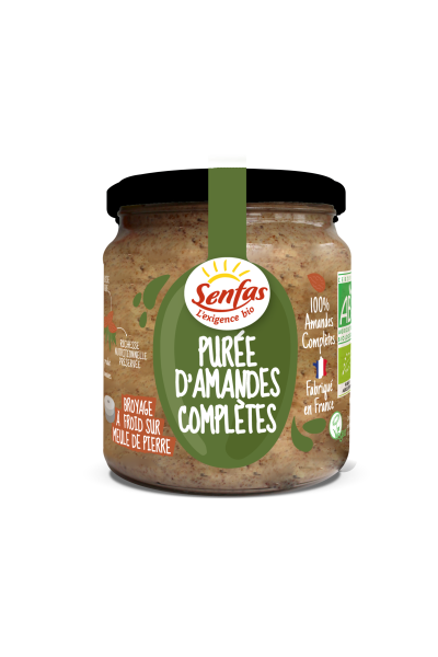Purée d'amandes complètes bio - 1