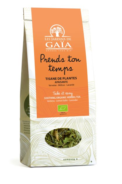 Jardins De Gaïa -- Tisane de plantes bio prends ton temps (apaisante) - 40 g